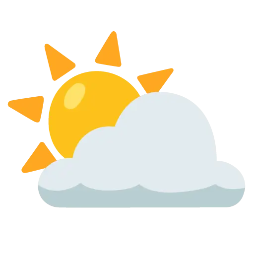 Sun Behind Cloud