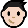 Boy: Light Skin Tone Emoji 👦🏻 image - Microsoft Windows 10 Segoe UI Emoji style