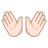Open Hands: Light Skin Tone