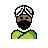 Man Wearing Turban: Medium-Dark Skin Tone