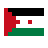 Flag: Western Sahara