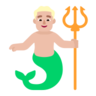 Merman: Medium-Light Skin Tone Emoji 🧜🏼‍♂️ image - Microsoft Classic 2D style