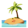Çöl ada Emoji 🏝 image - Huawei Harmony OS style