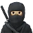 Ninja: Medium-Light Skin Tone