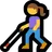 Woman With White Cane