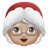 Mrs. Claus: Medium-Light Skin Tone