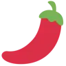 Piment Emoji 🌶 image - Twitter / X (Twemoji) style