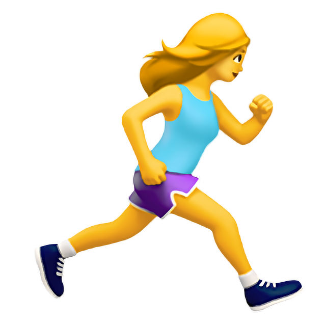 Woman Running Facing Right