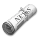 Rolled-Up Newspaper