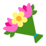 花束 Emoji 💐 image - Microsoft Classic 2D style
