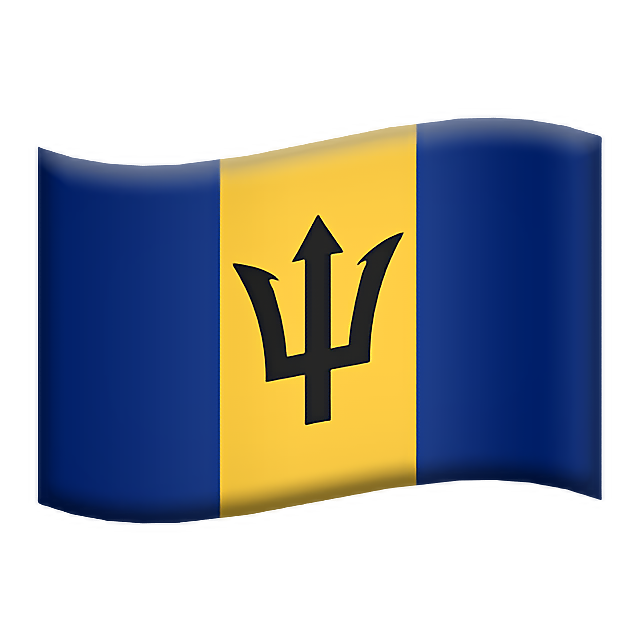Flag: Barbados