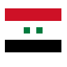 Flag: Iraq Emoji 🇮🇶 image - SerenityOS style