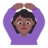 Woman Gesturing Ok: Medium-Dark Skin Tone