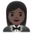 Woman In Tuxedo: Dark Skin Tone