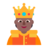 Person With Crown: Medium-Dark Skin Tone