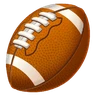 Emoji fotbal american 🏈 image - Huawei Harmony OS style