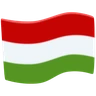 Flag: Hungary Emoji 🇭🇺 image - Facebook Messenger (2016) style