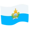 Flag: San Marino Emoji 🇸🇲 image - Facebook Messenger (2016) style