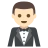Person In Tuxedo: Light Skin Tone
