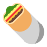 Burrito Emoji 🌯 image - Microsoft Classic 2D style