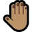 Raised Back Of Hand: Medium Skin Tone