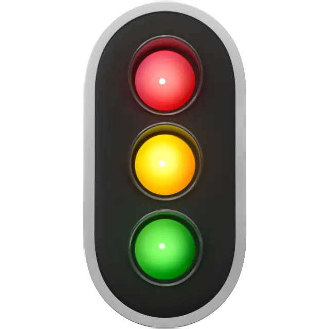 Vertical Traffic Light