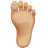 Foot: Medium-Light Skin Tone