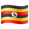 Flag: Uganda Emoji 🇺🇬 image - Samsung style