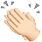 Clapping Hands: Light Skin Tone