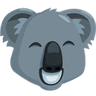 Emoji Koala 🐨 image - Facebook Messenger (2016) style