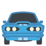 Automobile à l’approche Emoji 🚘 image - EmojiTwo style