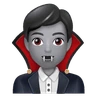 Vampire: Medium-Light Skin Tone Emoji 🧛🏼 image - Huawei Harmony OS style