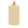 Vela Emoji 🕯 image - EmojiTwo style