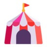Эмодзи Цирк-шапито 🎪 image - Microsoft Classic 2D style