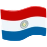 Flag: Paraguay Emoji 🇵🇾 image - Facebook Messenger (2016) style