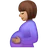 Pregnant Woman: Medium Skin Tone