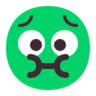 Emoji Fața greață 🤢 image - Microsoft Classic 2D style