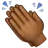 Clapping Hands: Medium-Dark Skin Tone
