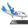 飛行機が到着 Emoji 🛬 image - Samsung style