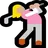 Woman Golfing: Medium-Light Skin Tone