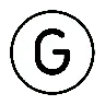 Regional Indicator Symbol Letter G 🇬 image - OpenMoji style