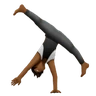 Person Cartwheeling: Medium-Dark Skin Tone Emoji 🤸🏾 image - Huawei Harmony OS style