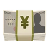 Yen işareti olan banknot Emoji 💴 image - Huawei Harmony OS style