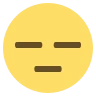 Emoji Kifejezés nélküli arc 😑 image - EmojiTwo style
