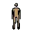 Man Standing: Medium Skin Tone
