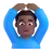 Man Gesturing Ok: Medium-Dark Skin Tone