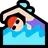 Woman Swimming: Light Skin Tone