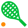 Raqueta de tenis y pelota Emoji 🎾 image - Docomo style