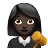 Woman Judge: Dark Skin Tone