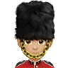 Man Guard: Medium-Light Skin Tone Emoji 💂🏼‍♂️ image - Apple style